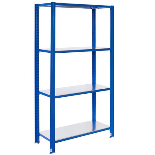 Scaffalatura per magazzino di stoccaggio - W.S. Worldwide Shelving GmbH - con ripiani / dinamica / regolabile
