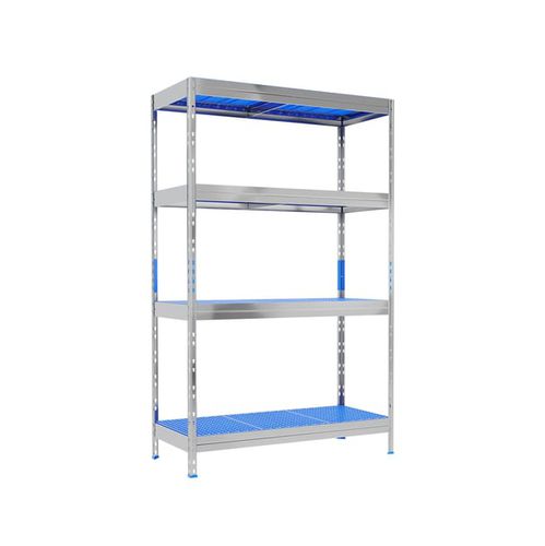 Scaffalatura per magazzino di stoccaggio - W.S. Worldwide Shelving GmbH - con ripiani / dinamica / modulare