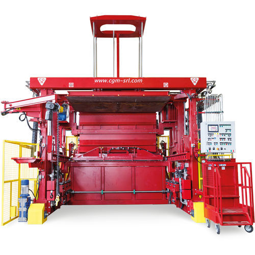 Macchina per la produzione per prodotti in calcestruzzo - TC2 1700 - C.G.M. S.r.l. - semiautomatico / per cantiere di costruzione
