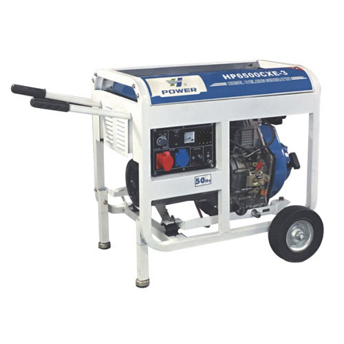 Gruppo elettrogeno diesel - HP6500CXE-3 - ANHUI H-POWER MACHINERY CO., LTD. - monofase / trifase / 50 Hz