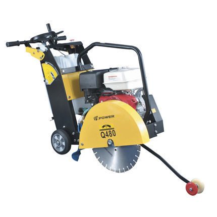 Sega da pavimento - HP-Q480 series - ANHUI H-POWER MACHINERY CO., LTD. - a lama unica / con motore a combustione
