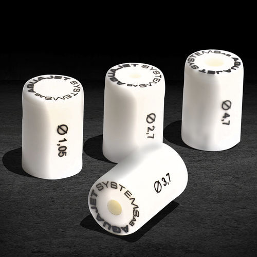 Ugello per acqua - Aquajet Systems AB - di pulizia / a getto rettilineo / in ceramica