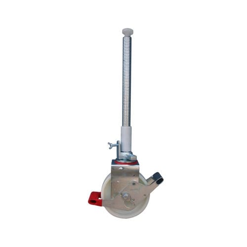 Ruota con fascia - WS-00010 - ASCEND ACCESS SYSTEMS SCAFFOLDING LLC - in nylon / con anelli ammortizzatori