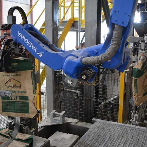 Sistema di riempimento automatico - 201FF  - Columbia Machine, Inc. - per sacchi a valvola / per calcestruzzo