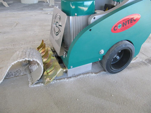 Raschiatore per pavimento - BULL 2 - CONTEC GmbH - in metallo