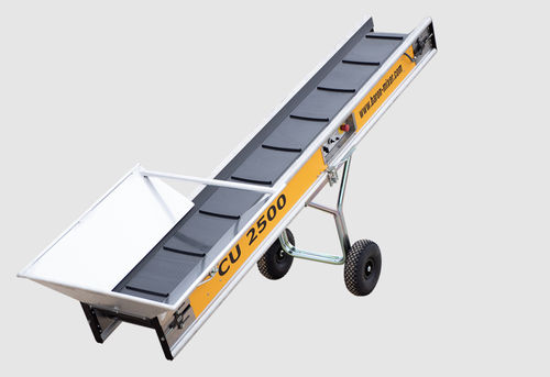 Trasportatore a nastro - CU2500 - BARON A/S - inclinato / da trasporto / per movimentazione