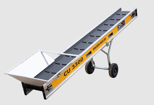 Trasportatore a nastro - CU3300 - BARON A/S - inclinato / da trasporto / per movimentazione