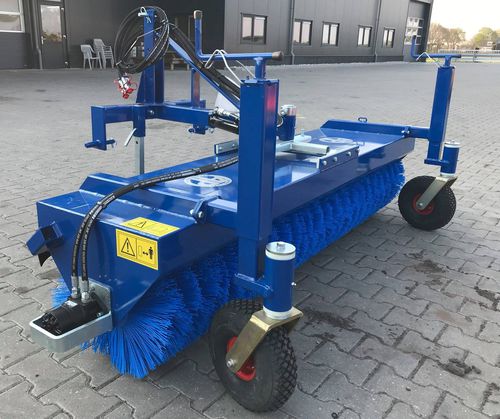 Spazzatrice uomo a bordo - VHT series - AP Machinebouw B.V. - per carrello elevatore / per minipala caricatrice / idraulica