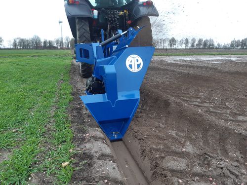 Trencher di drenaggio - GF 80 - AP Machinebouw B.V. - montato su trattore / per trattore
