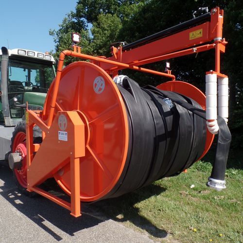 Avvolgitore per tubo - AP Machinebouw B.V. - a richiamo automatico / per acqua / fisso
