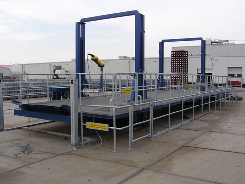 Piattaforma di carico - AP Machinebouw B.V. - per camion / idraulica