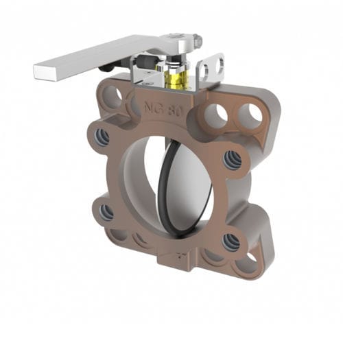 Valvola a farfalla - AF series - asa technology Produktions- und Vertriebs GmbH - manuale / per flangia / di pompa