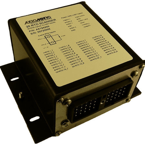 Rilevatore per veicolo - AX184200  - Axiomatic Technologies Corporation - di vibrazioni / RTD / a scansione