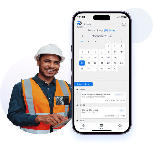 Applicazione mobile di automatizzazione - Task Management - flowdit - di gestione / di creazione / di ispezione
