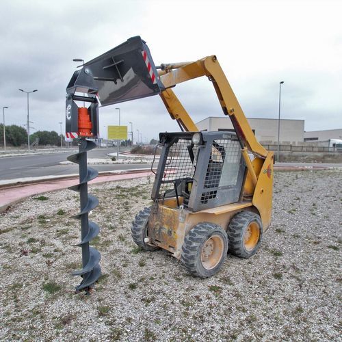 Trivella idraulica - AUG series - C&F srl - per escavatore / per minipala / per terna