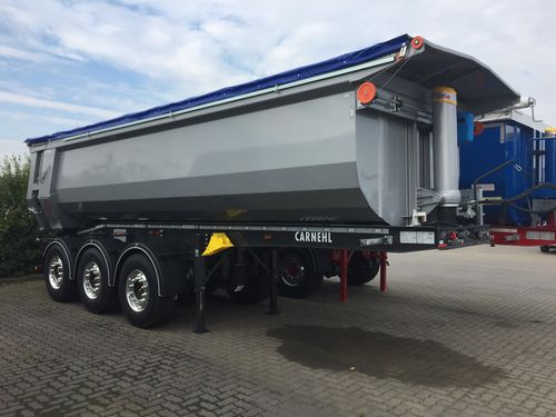 Semirimorchio da cantiere - Carnehl Fahrzeugbau GmbH & Co. KG Pattensen GmbH & Co. KG - a 3 assi / a 2 assi / trainato