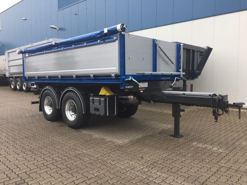 Rimorchio con cassone ribaltabile - Carnehl Fahrzeugbau GmbH & Co. KG Pattensen GmbH & Co. KG - per attrezzatura industriale / tandem / trainato