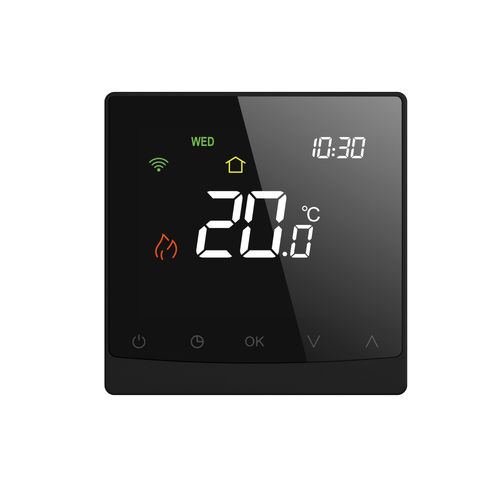 Termostato programmabile - BC205W-T - Beijing Breeze Technology Co.,Ltd - da parete / a membrana affiorante / per montaggio in superficie