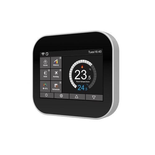 Termostato programmabile - BC207W-T - Beijing Breeze Technology Co.,Ltd - da parete / a membrana affiorante / per montaggio in superficie