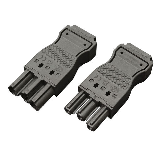 Connettore di alimentazione elettrica - 896 - Fongkit Electronic Manufacturer CO.,LTD - rotondo / di spessore ridotto / maschio-femmina