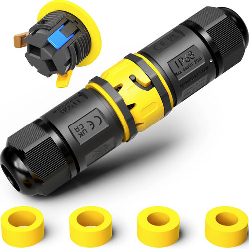 Connettore a tenuta stagna - Fongkit Electronic Manufacturer CO.,LTD - a presa / in PA / rapido