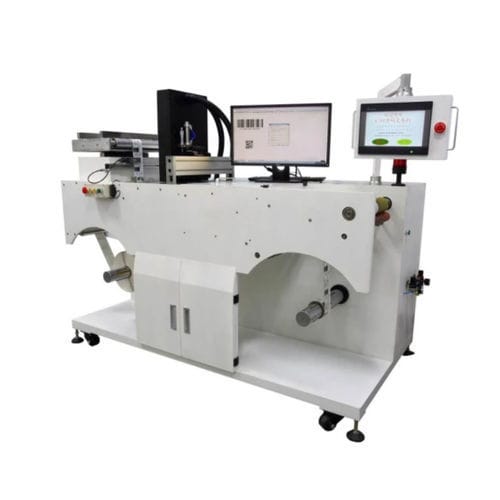 Avvolgitore-svolgitore per etichette - Shanghai Danmajet Digital Tech Co.,Ltd - automatico / a motore / a rulli