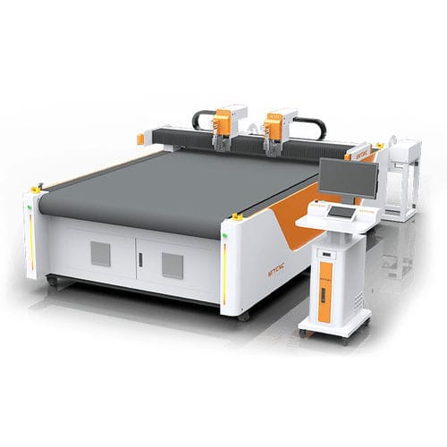 Macchina da taglio con matrice - HTY - Jinan Red Sun CNC Equipment Co., Ltd. - a lama oscillante / per tessuti / per guarnizioni di tenuta