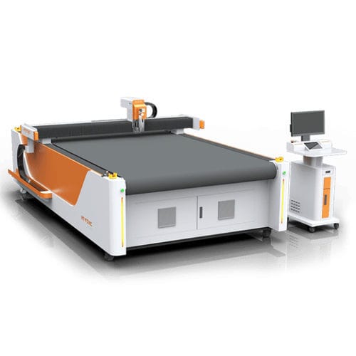 Macchina da taglio a lama oscillante - HTY - Jinan Red Sun CNC Equipment Co., Ltd. - per cuoio / per pannelli isolanti / CNC