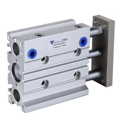 Cilindro pneumatico - MGP - Ningbo Phen Automation Co., Ltd - con guida dell'asta del pistone / a doppio effetto