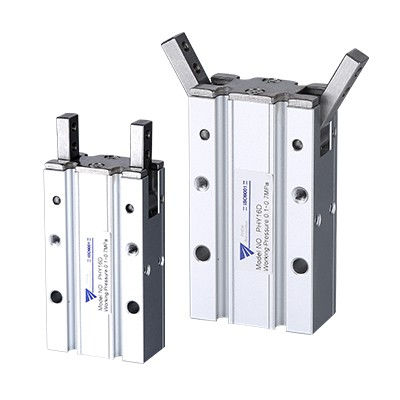 Pinza di presa a comando pneumatico - PH - Ningbo Phen Automation Co., Ltd - parallela / a 2 griffe / a doppio effetto