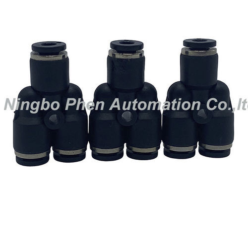 Raccordo pneumatico - PY - Ningbo Phen Automation Co., Ltd - push-in / a Y / in plastica