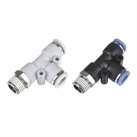 Raccordo pneumatico - PD - Ningbo Phen Automation Co., Ltd - push-in / tipo T / in plastica