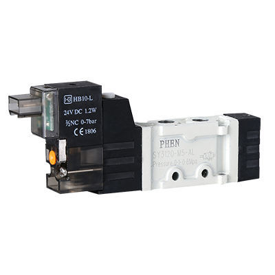 Elettrovalvola a comando assistito - PSY - Ningbo Phen Automation Co., Ltd - a 5 vie / aria / IP65