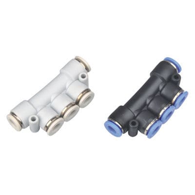 Raccordo pneumatico - PK - Ningbo Phen Automation Co., Ltd - push-in / a T / BSPT