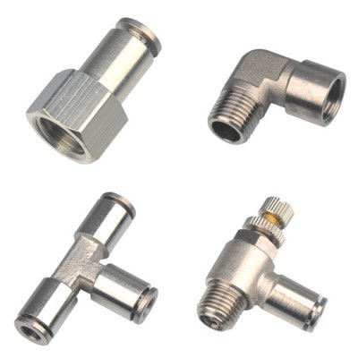 Raccordo pneumatico - T - Ningbo Phen Automation Co., Ltd - filettato / push-in / a T