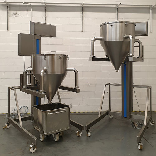 Sollevatore a vite - BTM/150/2250/M - Base Handling Products Limited - a colonne / in acciaio inossidabile / mobile