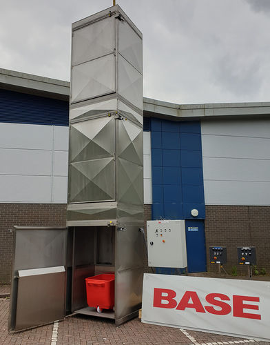 Montacarichi ATEX -  PLM/500/2466-4944/B/G - Base Handling Products Limited - elettrico / per l'industria agroalimentare / per l'industria farmaceutica