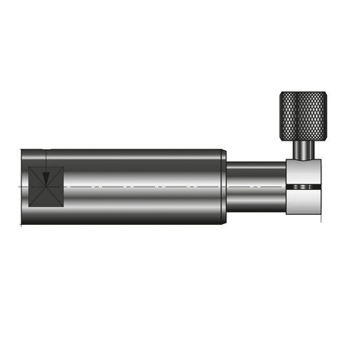 Supporto per apparecchio di misura - HM-03-GS-60 - HEXACON - in acciaio / di angolo / flessibile