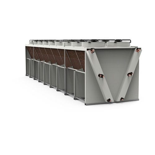 Condensatore doppio - Intersam - in acciaio galvanizzato
