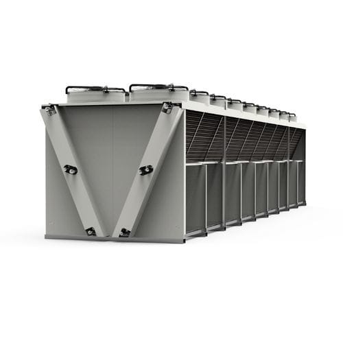 Condensatore a V - W - Intersam - di ammoniaca / doppio / in acciaio galvanizzato