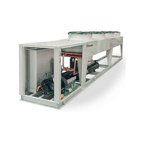 Unità di condensazione semiermetica - IBOX series - Intersam - con raffreddamento a liquido / per esterni