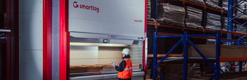 Magazzino automatico verticale - Smartlift & Smartrot - Smartlog Group - per magazzino