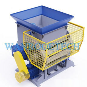 Trituratore primario - WANROOE-TECH - monoalbero / in plastica / per bottiglie PET