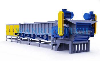 Trituratore monoalbero - PNGS series - WANROOE-TECH - per tubi / per uso prolungato