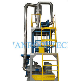 Mulino per materie plastiche - WR series - WANROOE-TECH - a dischi / verticale / compatto