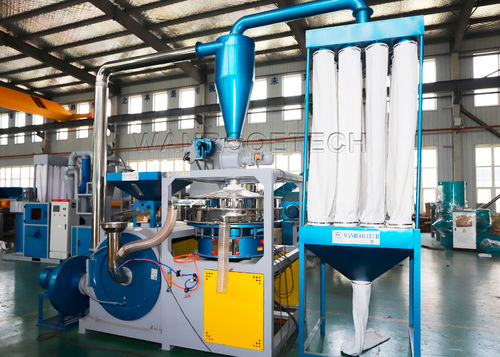 Mulino per polveri - PNMF series - WANROOE-TECH - per rifiuti / per materie plastiche / a balestra
