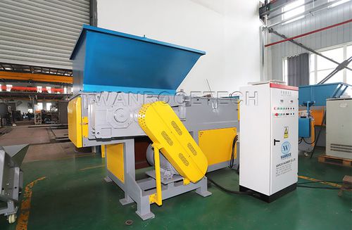 Trituratore primario - PNDS - WANROOE-TECH - monoalbero / per rifiuti / in plastica
