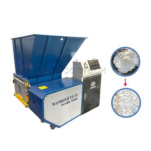 Trituratore primario - PNSS-Mini - WANROOE-TECH - a 2 alberi / per rifiuti / per cartone