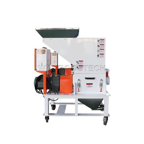 Trituratore primario - WRMS series - WANROOE-TECH - a 2 alberi / per rifiuti sanitari / per coppia elevata
