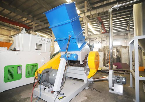 Frantoio a ganasce idraulico - PNPC series - WANROOE-TECH - fisso / per tubi in plastica